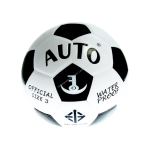 ลูกฟุตบอล ฟุตบอล AUTO No.3 ขาว-ดำ 1 ลูก : 22400635