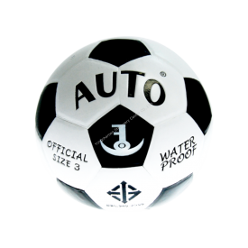 ลูกฟุตบอล ฟุตบอล AUTO No.3 ขาว-ดำ 1 ลูก : 22400635